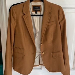 Camel wool blazer